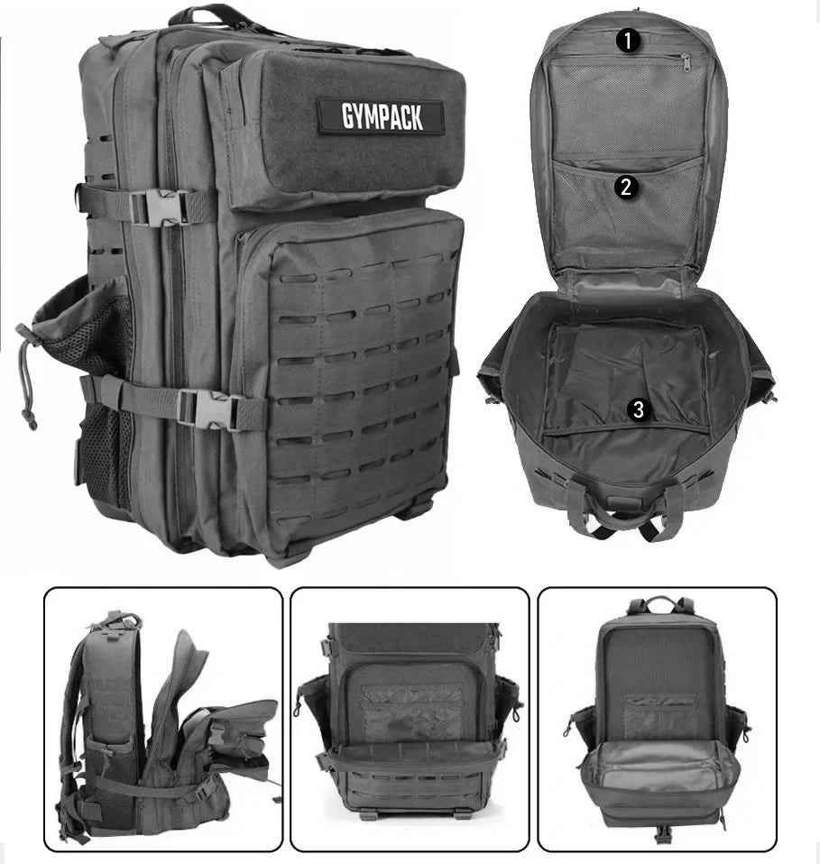 Gympack Pro 50L Cinza