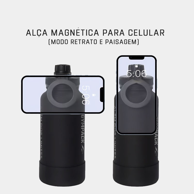 Garrafa Térmica Magsafe Gympack 650ml Preta