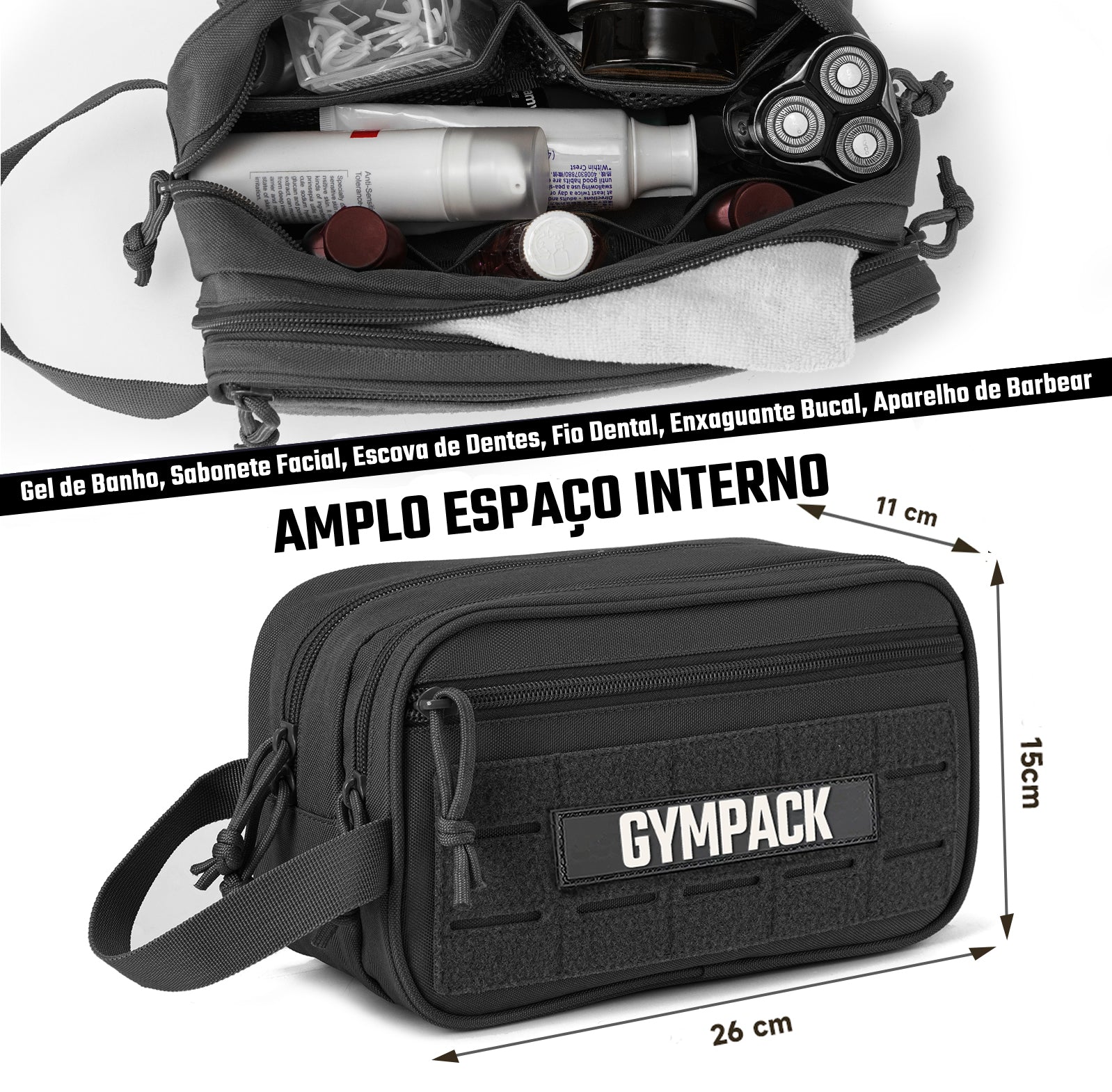 Necessaire Acoplável Gympack