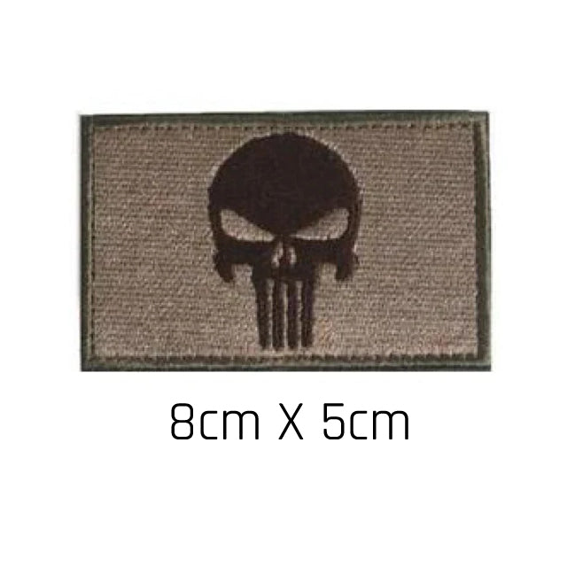 Patch Caveira Cobre