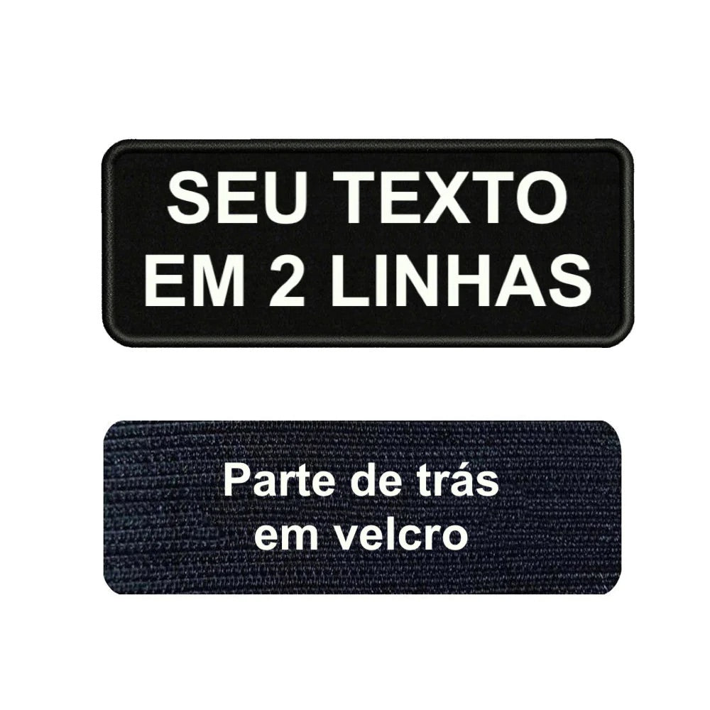 Patch Personalizável Duas Linhas