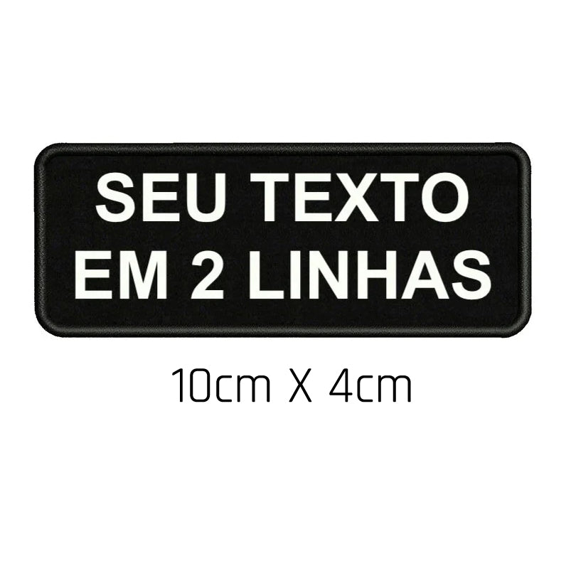 Patch Personalizável Duas Linhas