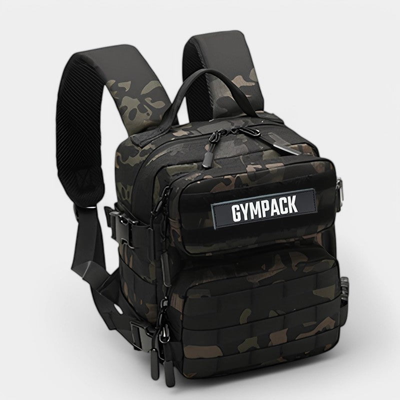 Gympack Mini 9L Preta Camuflada
