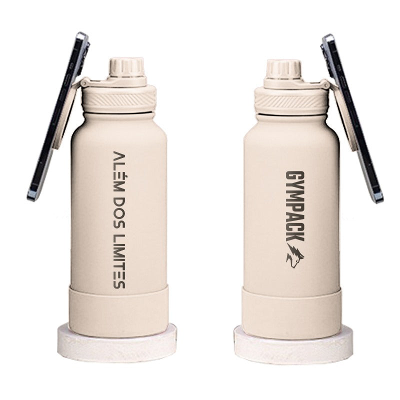 Garrafa Térmica Magsafe Gympack 1200ml Creme