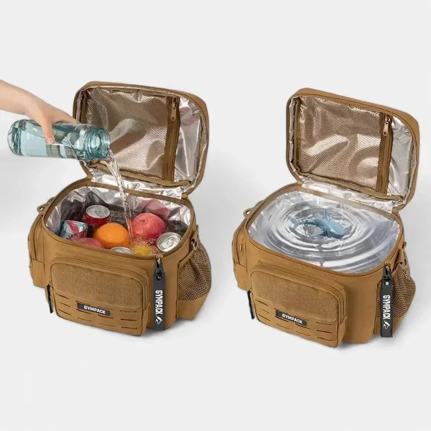 Bolsa Térmica Marmiteira 13L Gympack Cáqui
