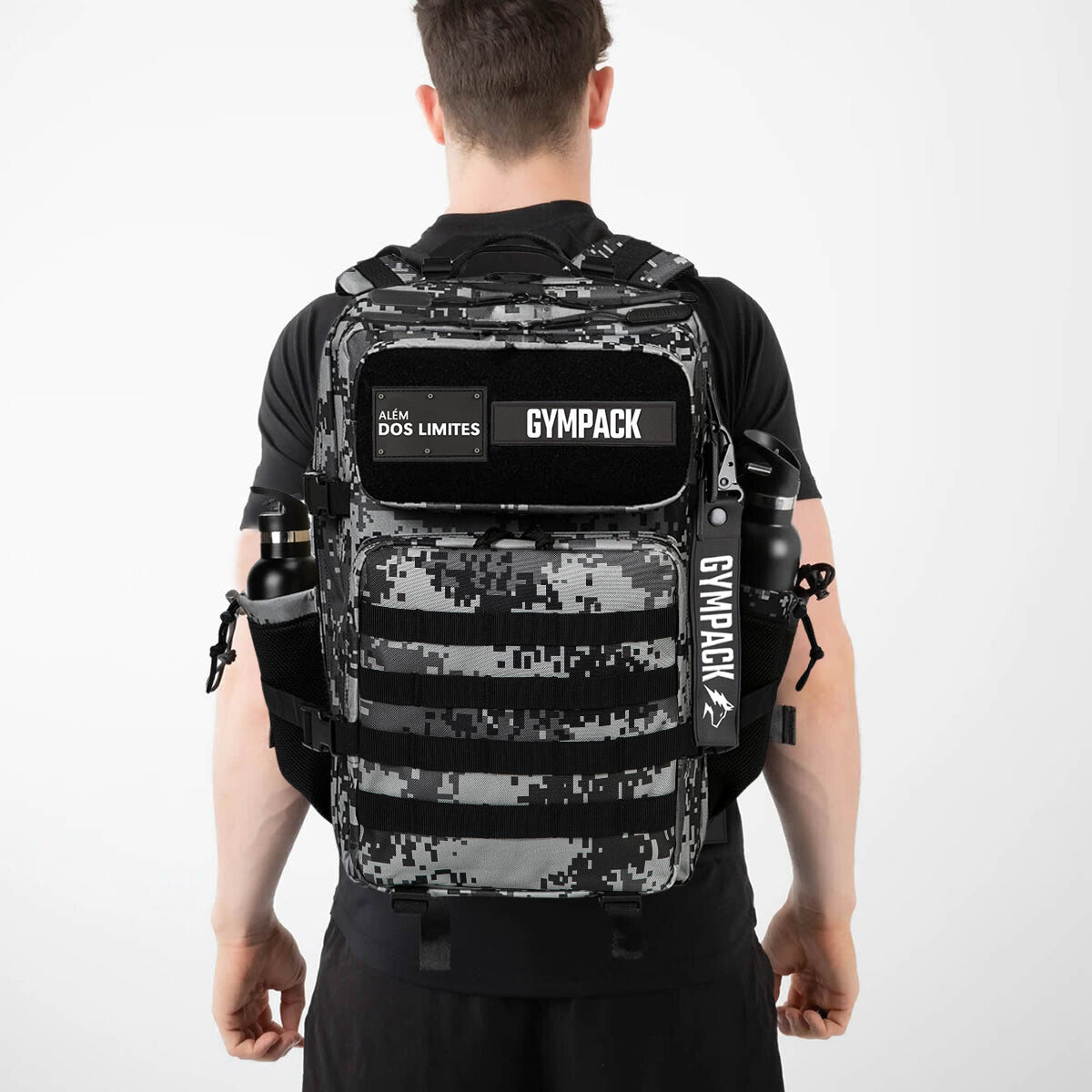 Gympack Pro 50L Cinza Digital