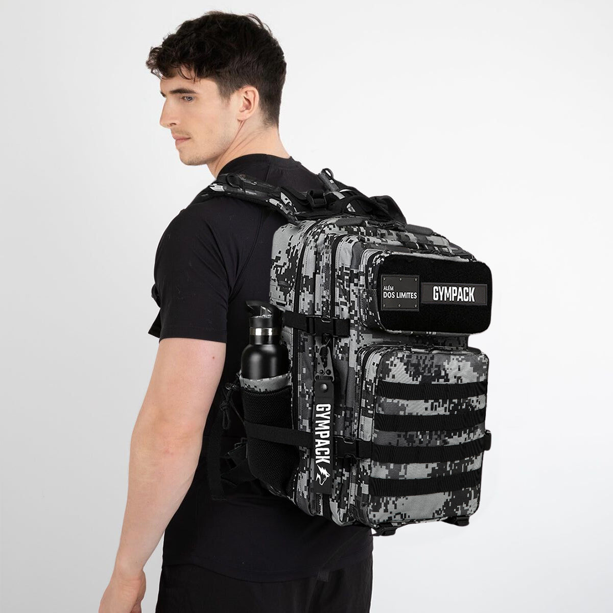 Gympack Pro 50L Cinza Digital