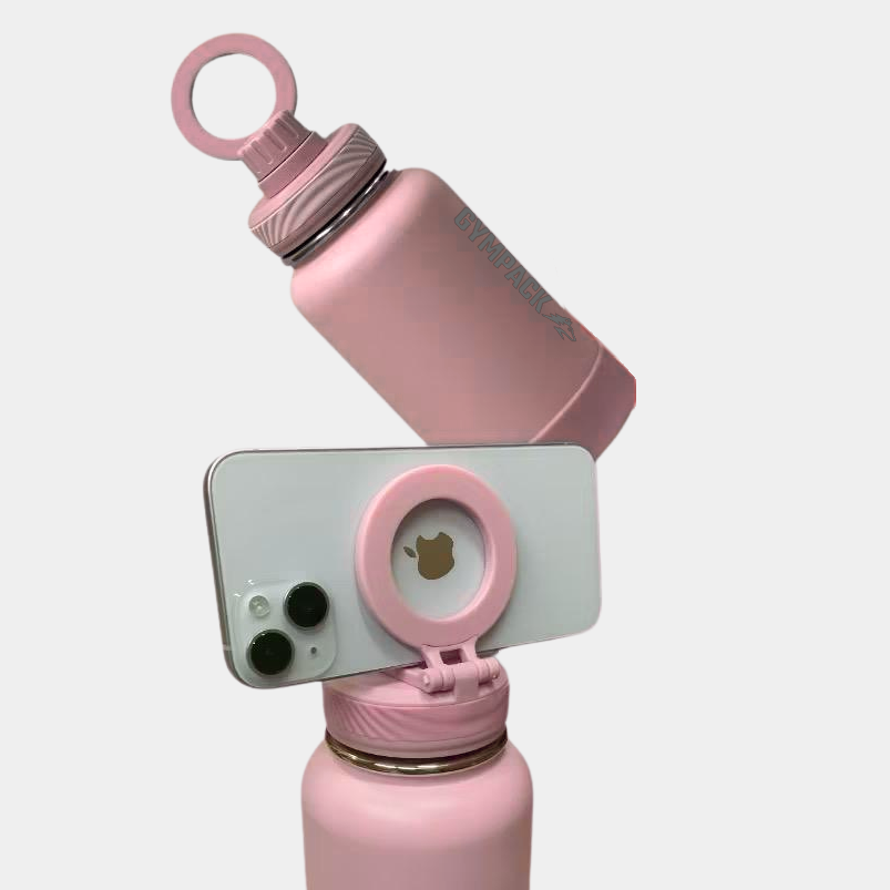 Garrafa Térmica Magsafe Gympack 650ml Rosa