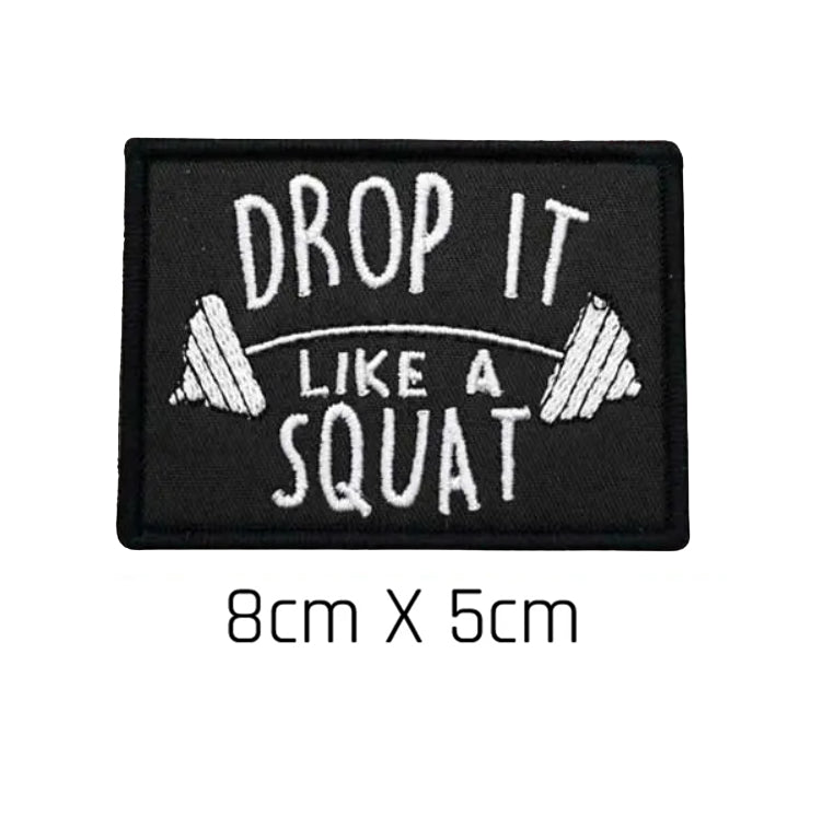 Patch Drop it like a squat