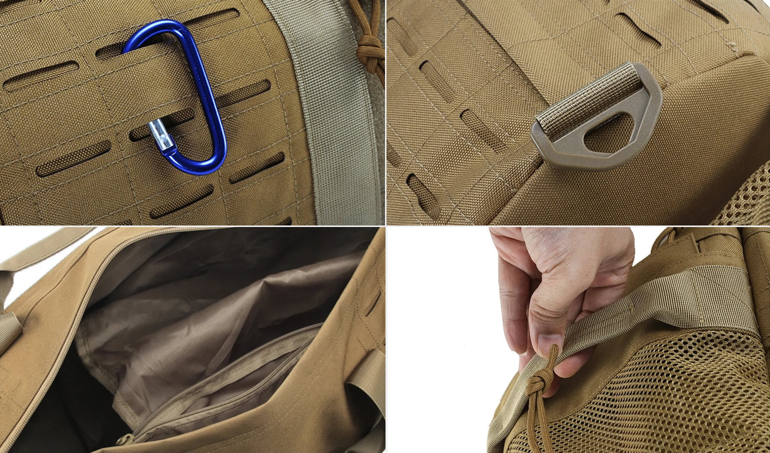 Gympack Duffel 40L Cáqui