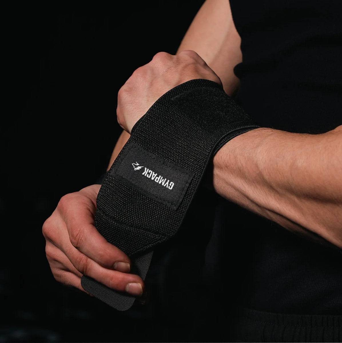 Faixa de Pulso Gympack Preta