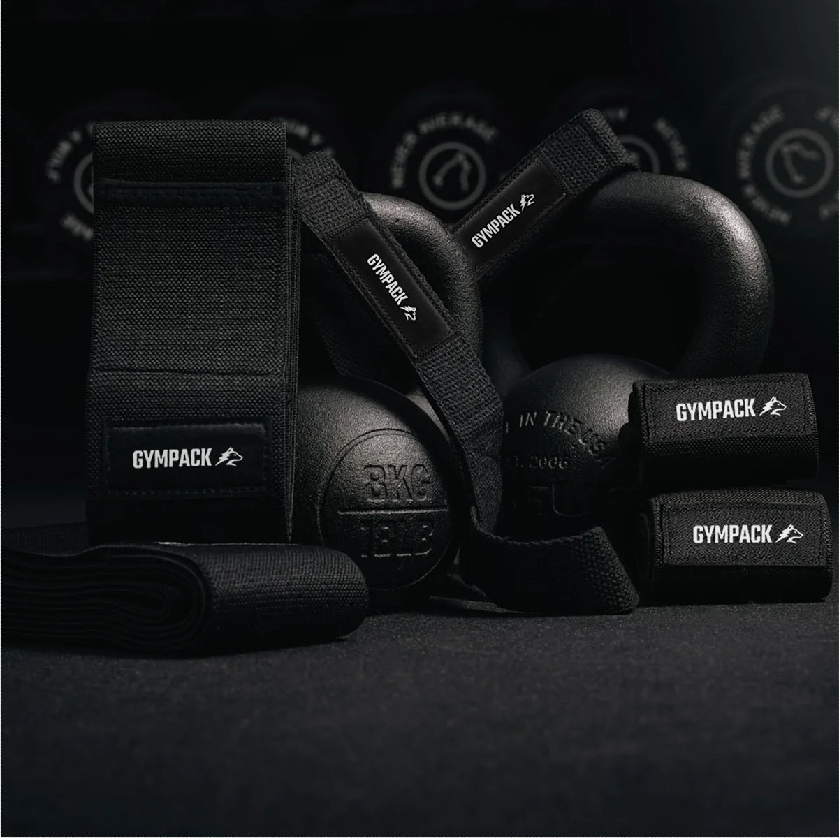 Faixa de Pulso Gympack Preta