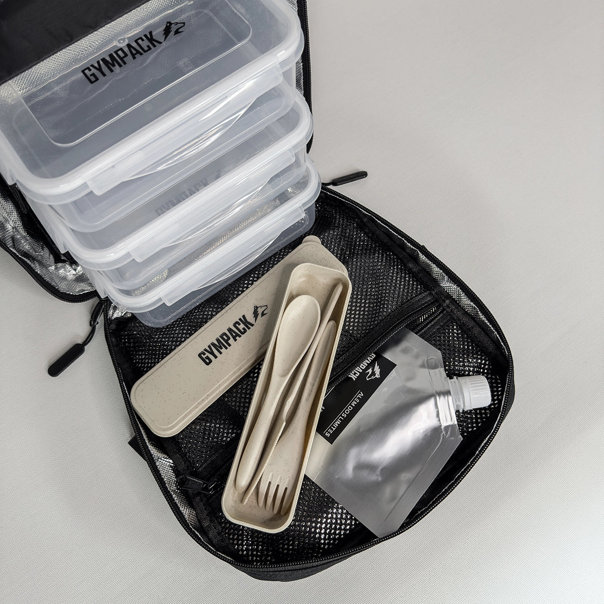Gympack Pro Térmica 50L Preta & Rosa