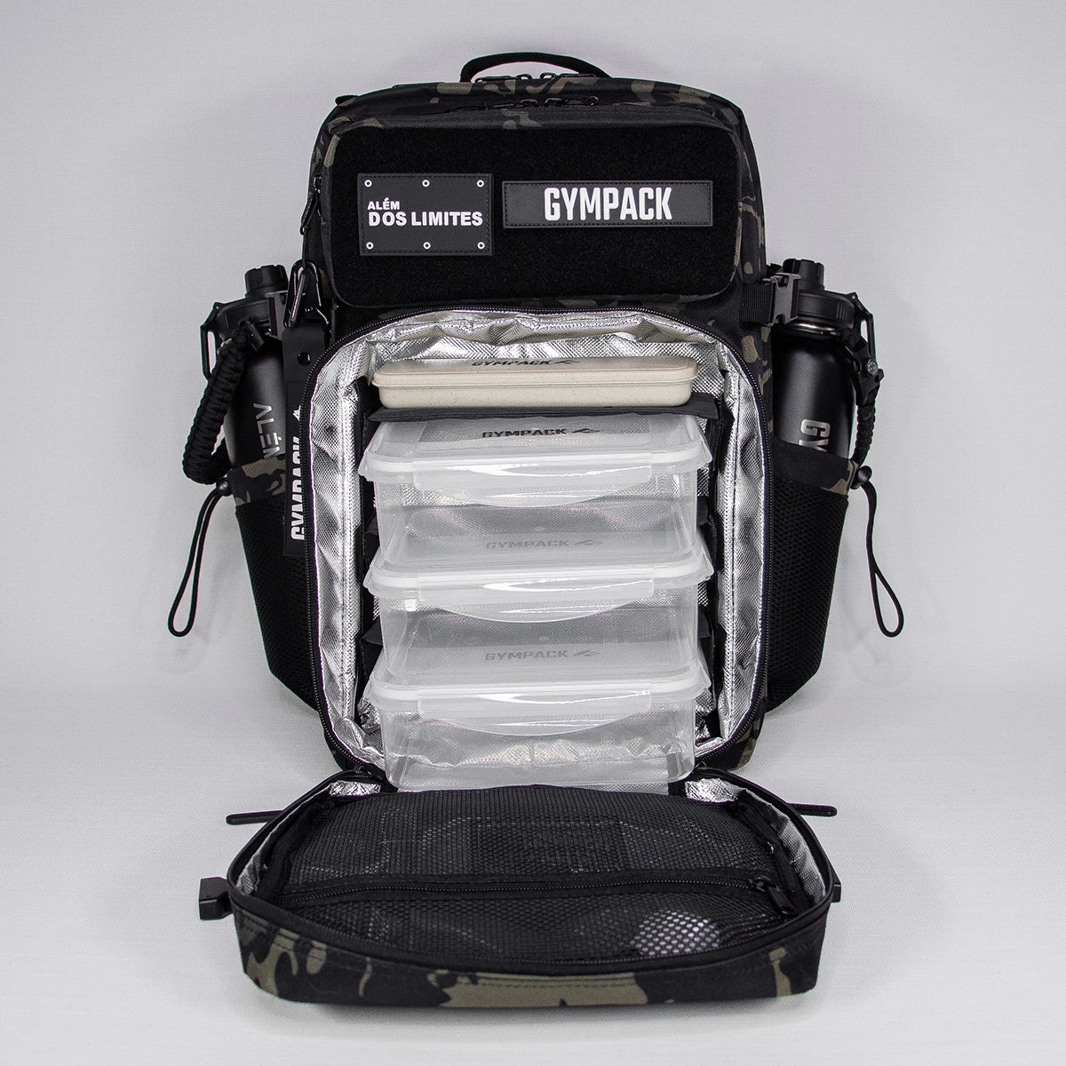 Gympack Pro Térmica 50L Preta Camuflada