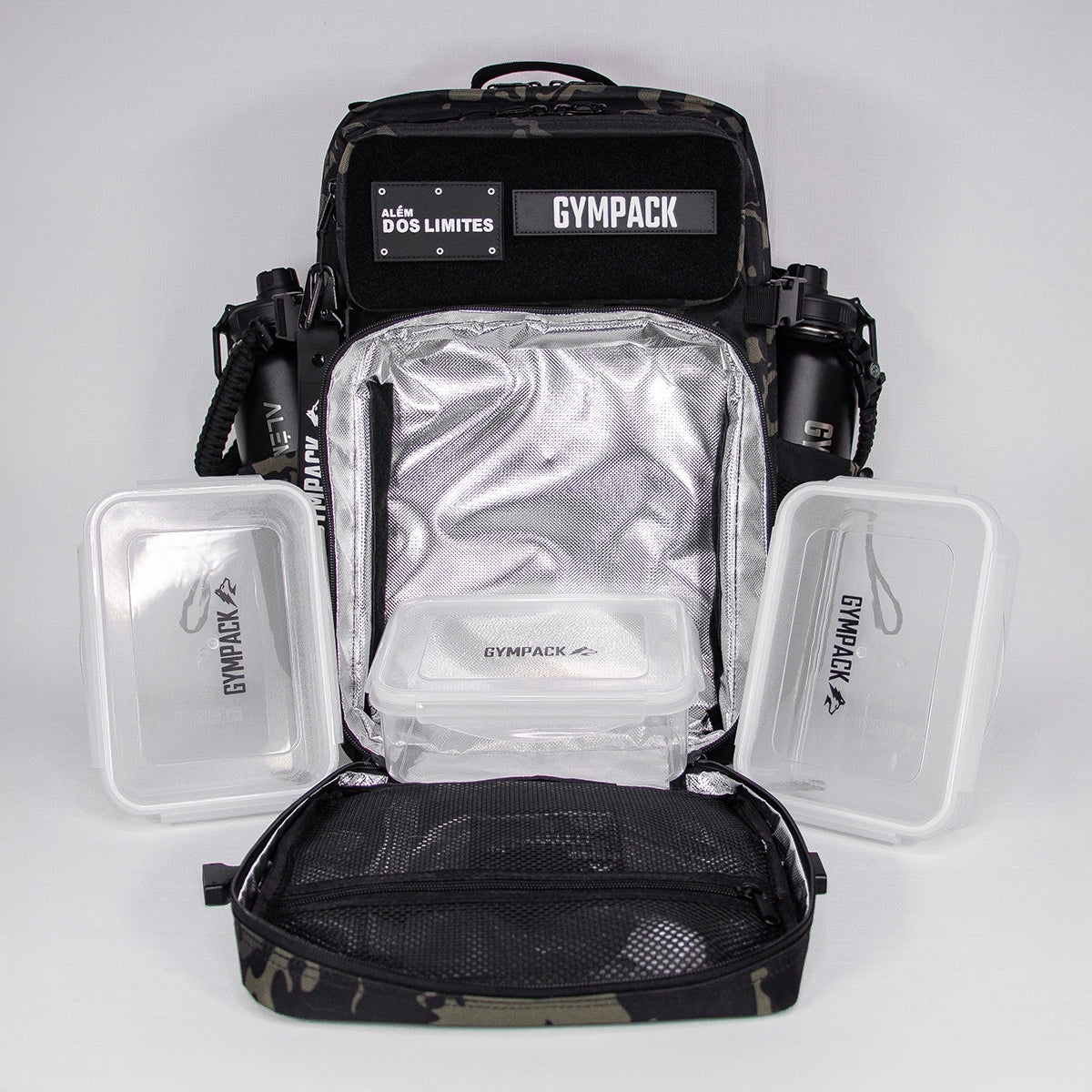 Gympack Pro Térmica 50L Preta Camuflada