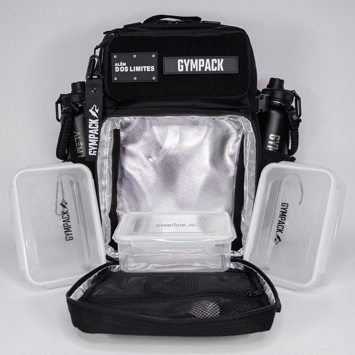 Gympack Pro Térmica 50L Preta & Branca
