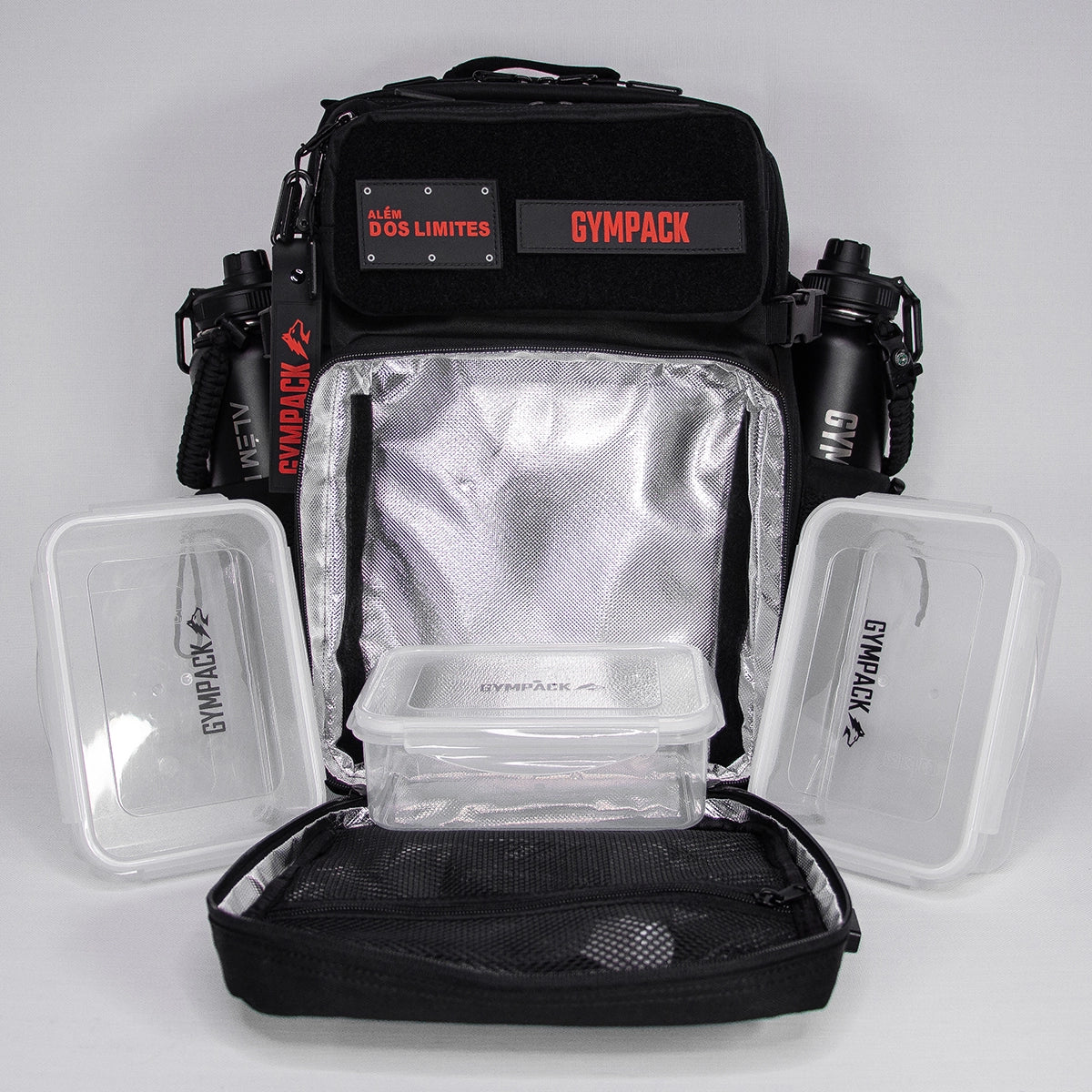 Gympack Pro Térmica 50L Preta & Vermelha