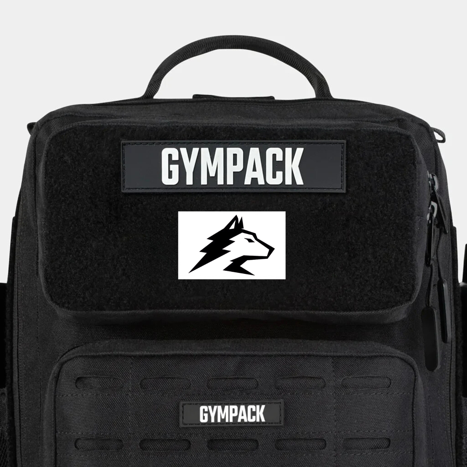Patch Lobo Gympack Branco