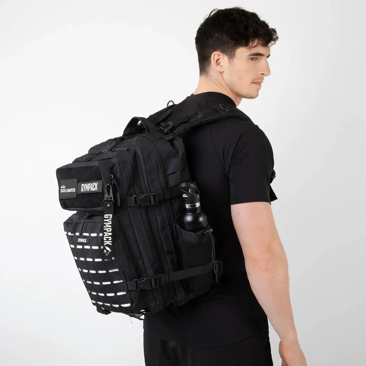 Gympack Pro Térmica 50L Preta & Branca