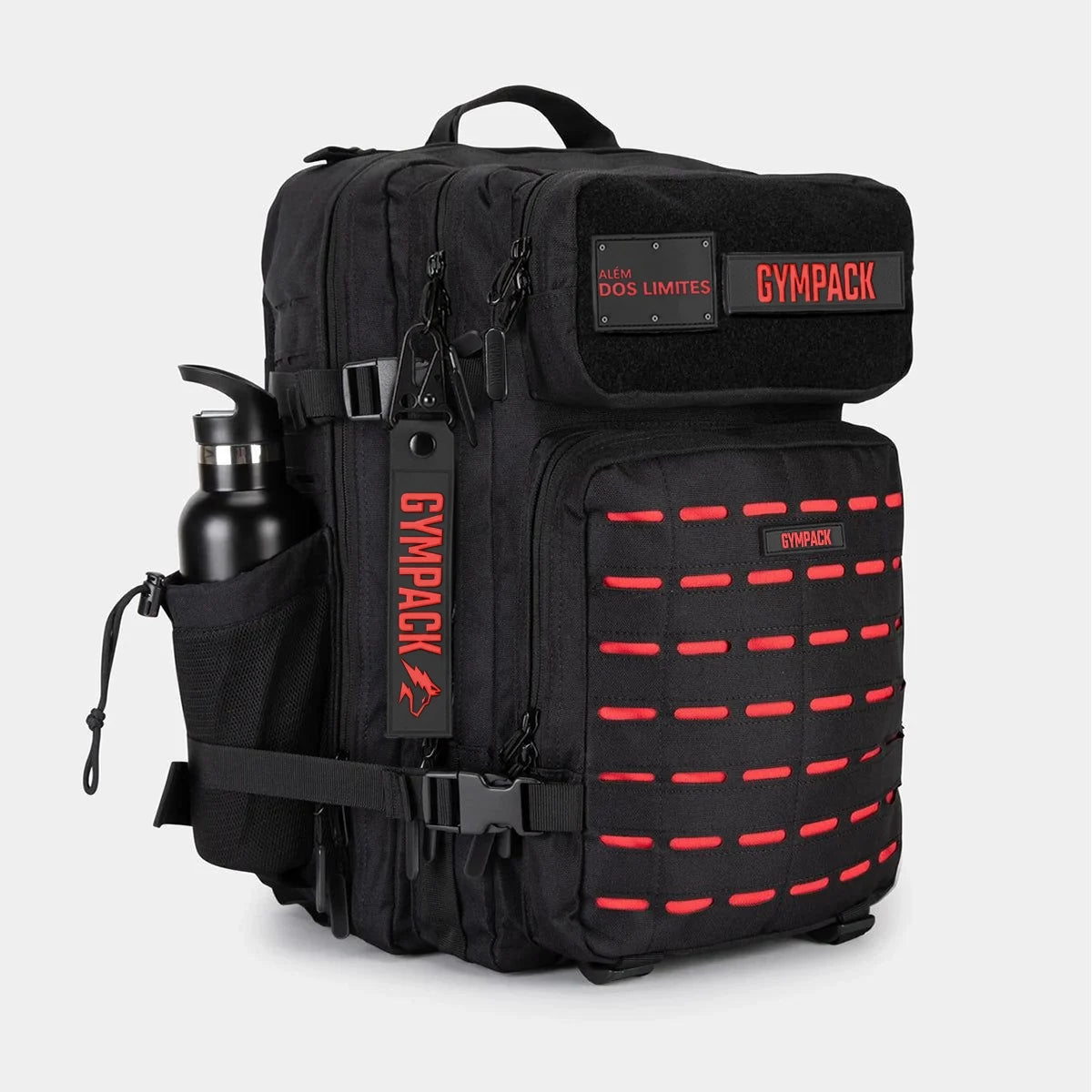 Gympack Pro Térmica 50L Preta & Vermelha