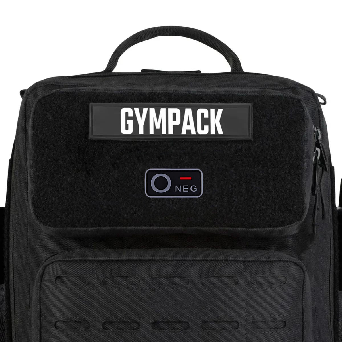 Patch Tipo Sanguíneo (A+, B+, AB+, O+, A-, B-, AB-, O-) Preto / Cinza