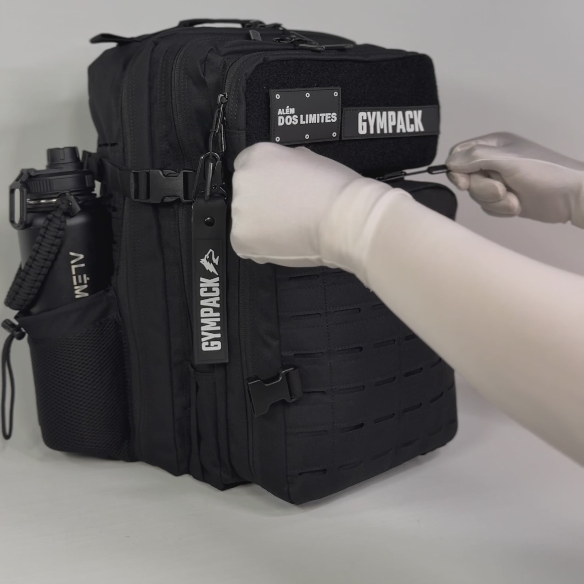 Gympack Pro Térmica 50L Preta & Rosa