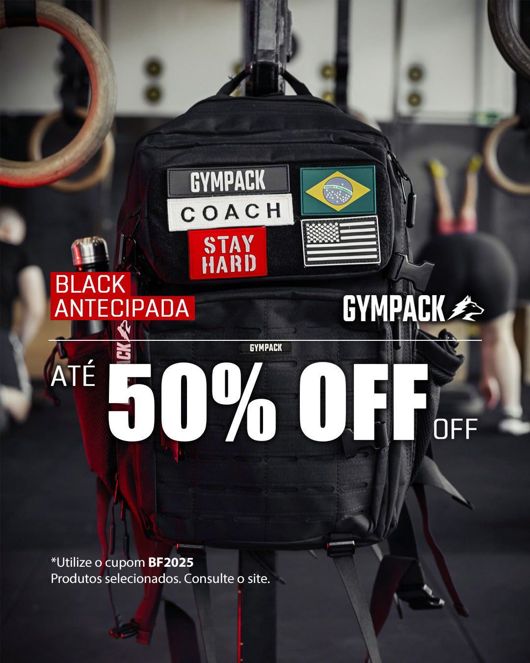 Black November Gympack - até 50% OFF