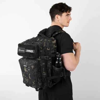 Gympack Pro Térmica 50L Preta Camuflada