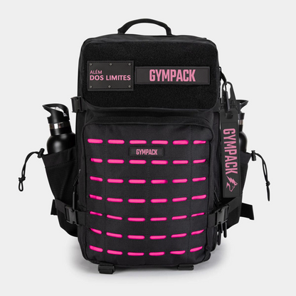 Gympack Pro Térmica 50L Preta & Rosa