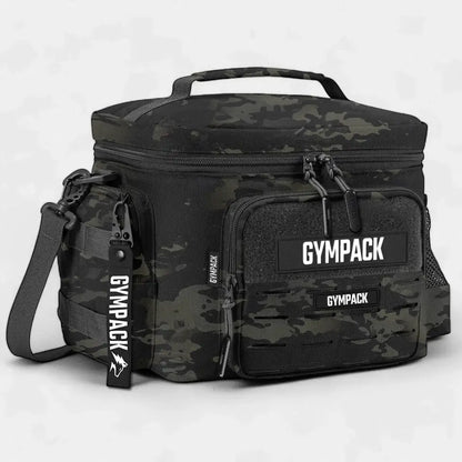 Bolsa Térmica Marmiteira 13L Gympack Preta Camuflada