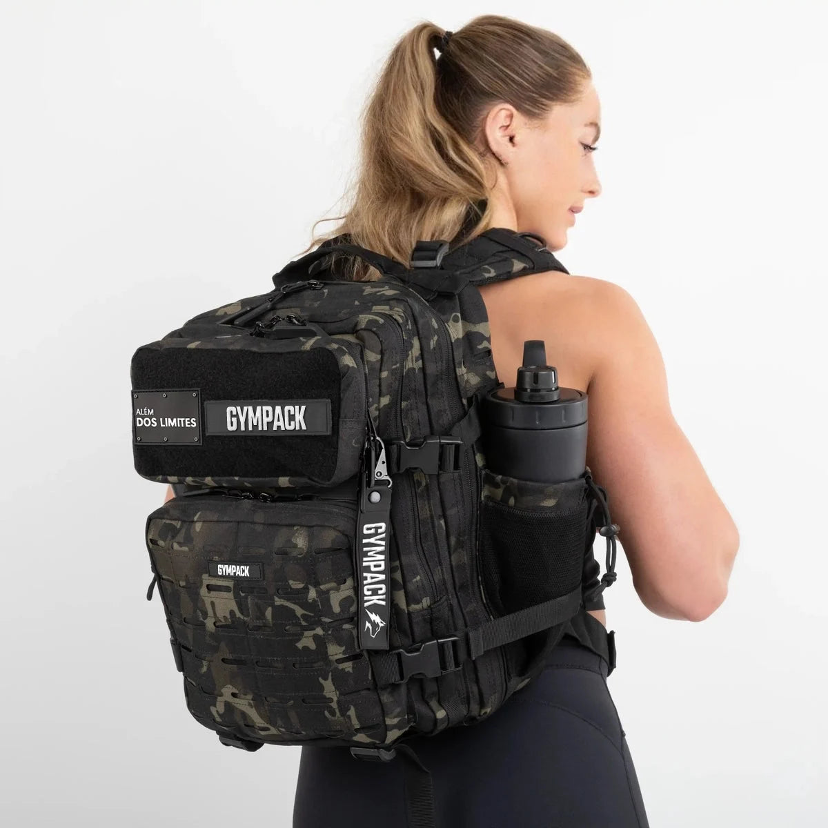 Gympack Pro 25L Preta Camuflada