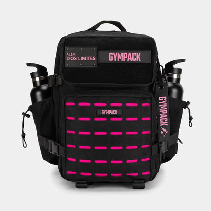 Gympack Pro 25L Preta & Rosa