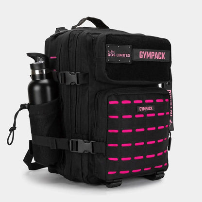 Gympack Pro 25L Preta & Rosa