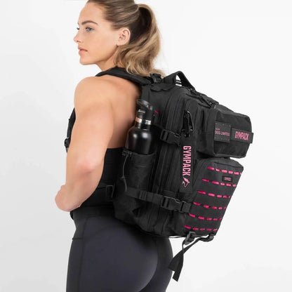 Gympack Pro 25L Preta & Rosa