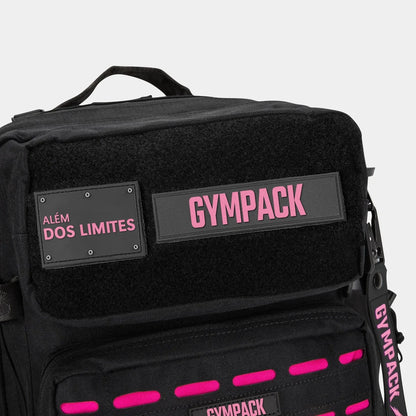 Gympack Pro 25L Preta & Rosa