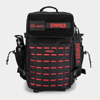 Gympack Pro 50L Preta & Vermelha