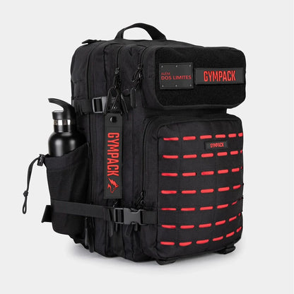 Gympack Pro 50L Preta & Vermelha