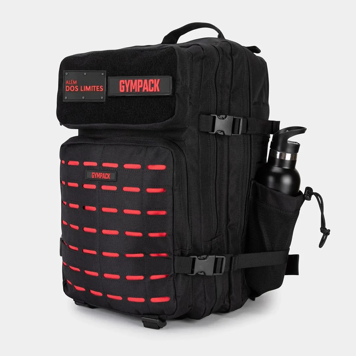 Gympack Pro 50L Preta & Vermelha