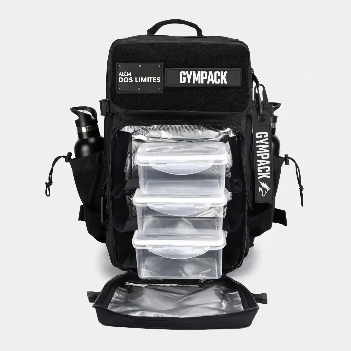 Gympack Pro Térmica 50L Preta & Branca