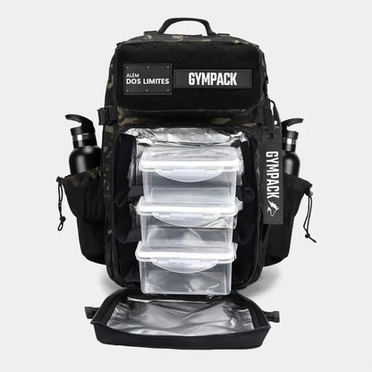 Gympack Pro Térmica 50L Preta Camuflada