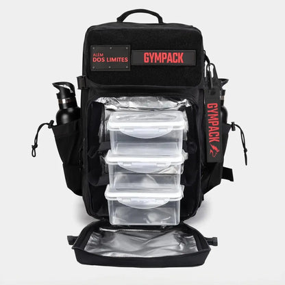 Gympack Pro Térmica 50L Preta & Vermelha