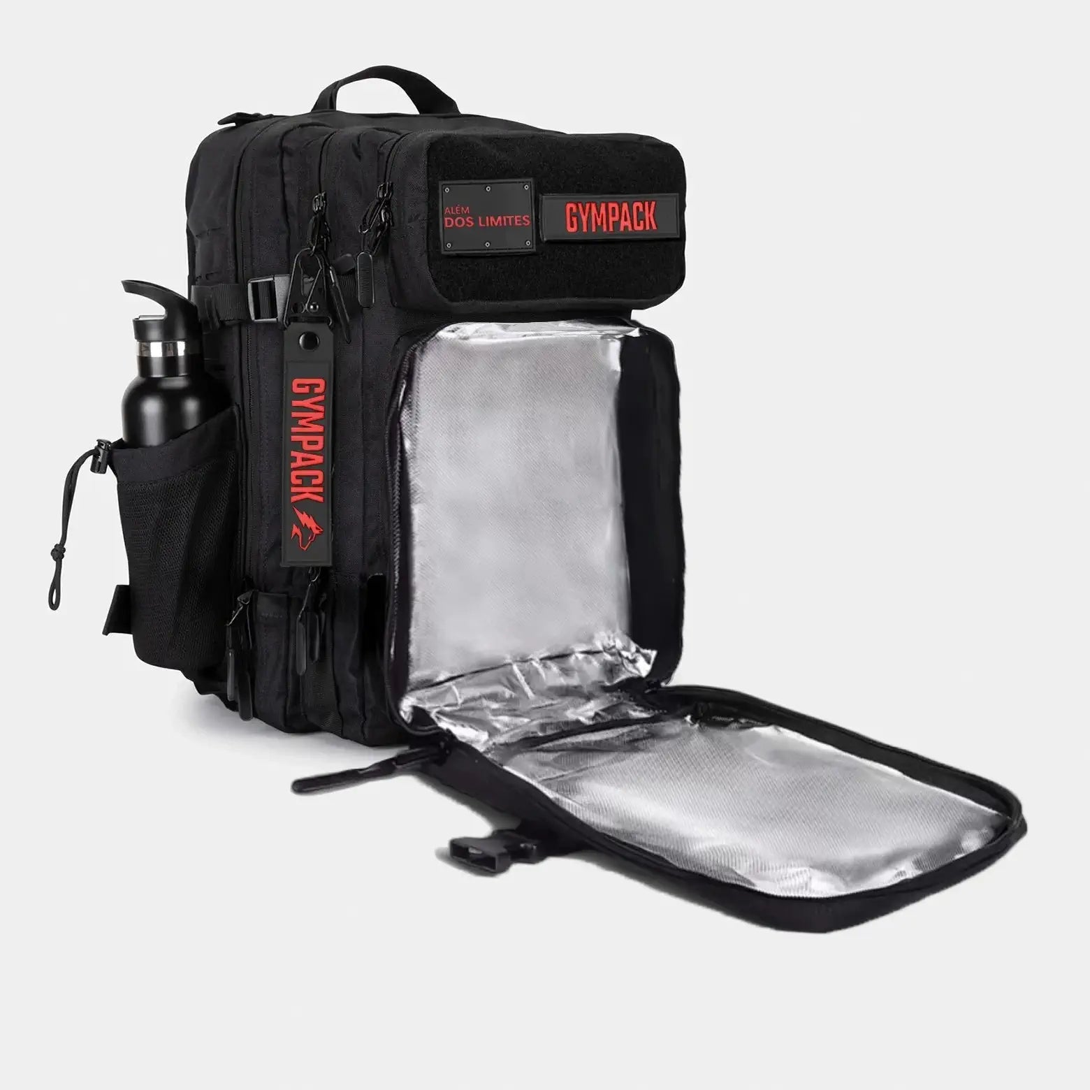 Gympack Pro Térmica 50L Preta & Vermelha